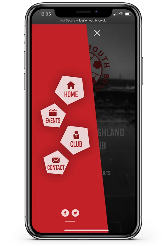 Lossiemouth FC Mobile View