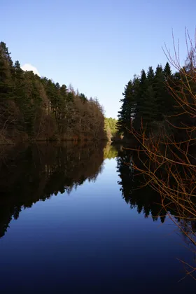 Millbuies loch Scotland